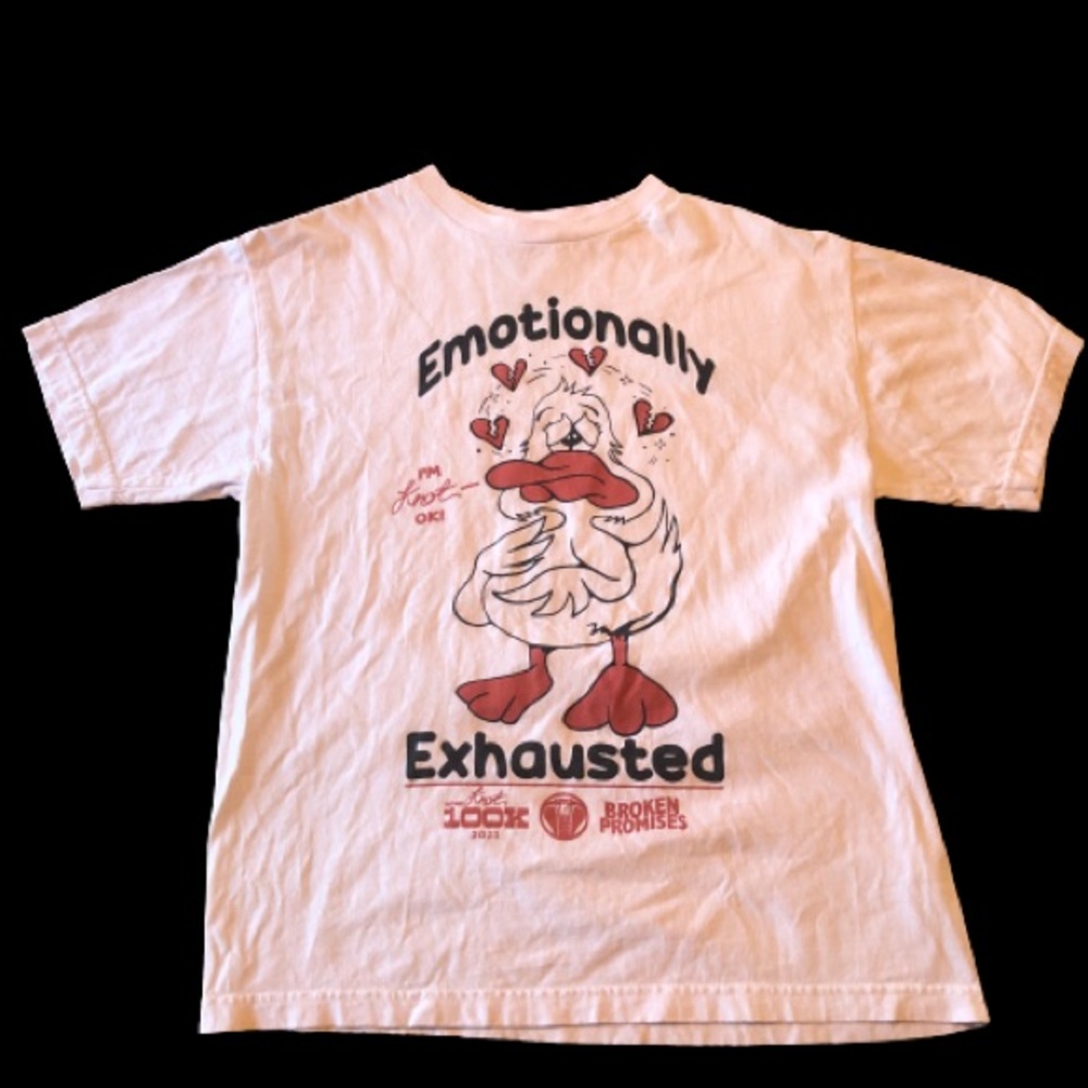 Broken Promises Emotionally Exhausted Duck Shirt